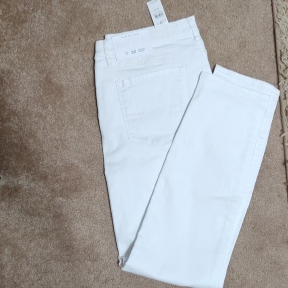 NWT Loft skinny jeans in white 32/14 - Picture 4 of 6